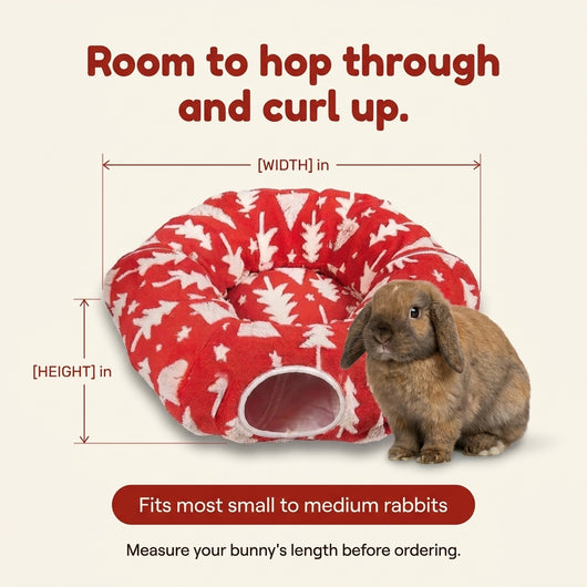 Christmas tree pet tunnel